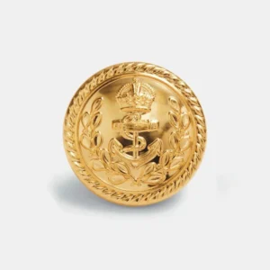 Royal Navy Gold Flag Officer Buttons - Tudor Crown